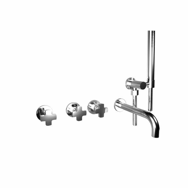 bath and shower mixer by Bongio Alcor