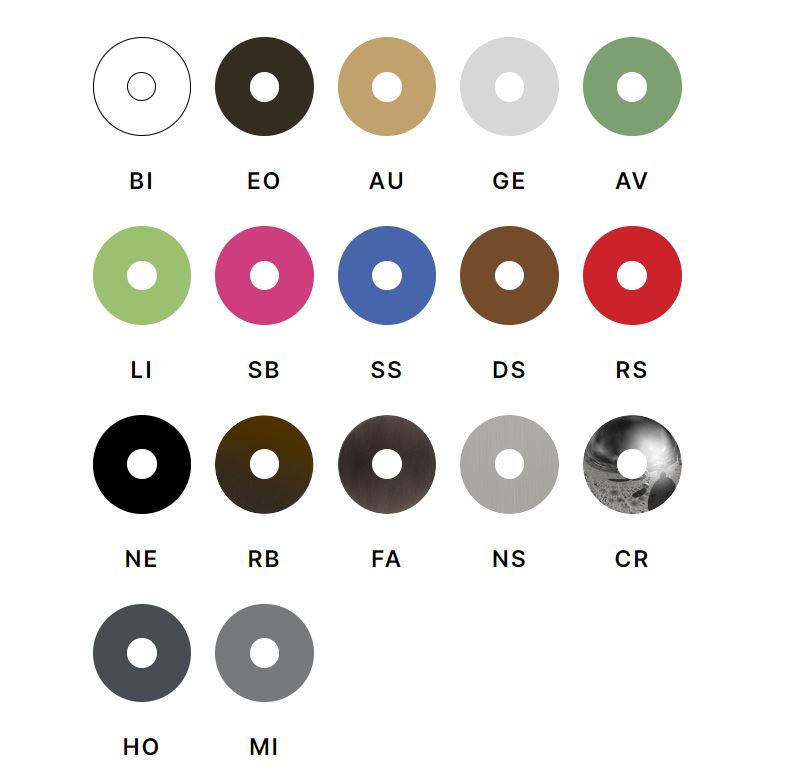 Bongio Aquacarica wall basin mixer with progressive cartridge available color finishes