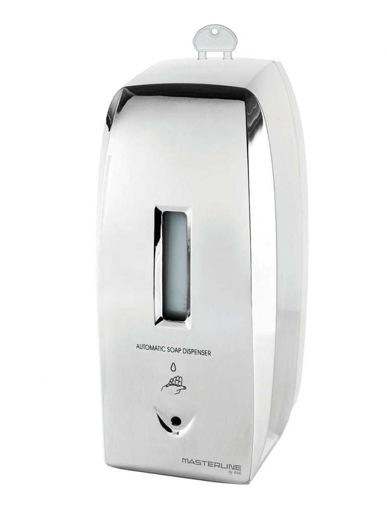 Buy wall-mounted automatic soap dispenser with a chrome finish avaliable in pakistan.