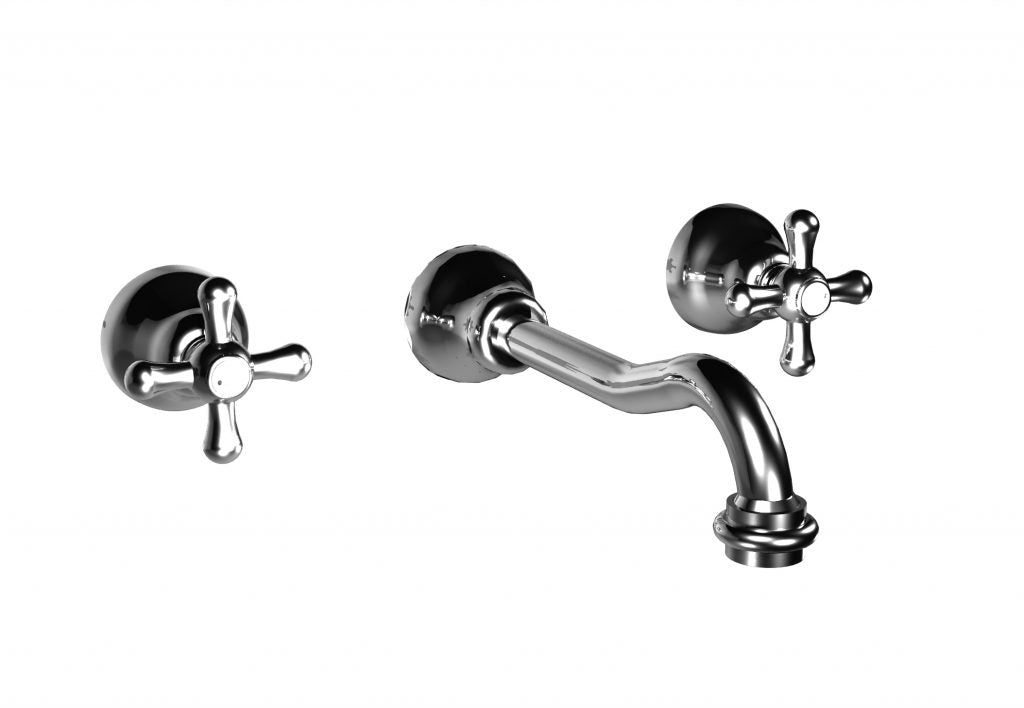 built-in three hole basin mixer by Bongio Axel