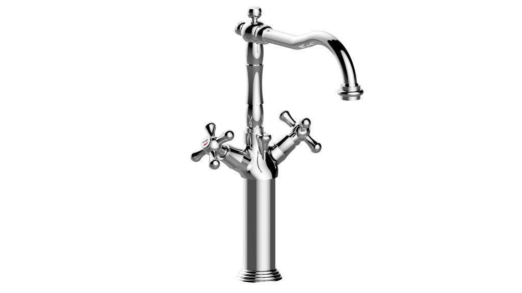 single hole swivel basin mixer by Bongio Axel