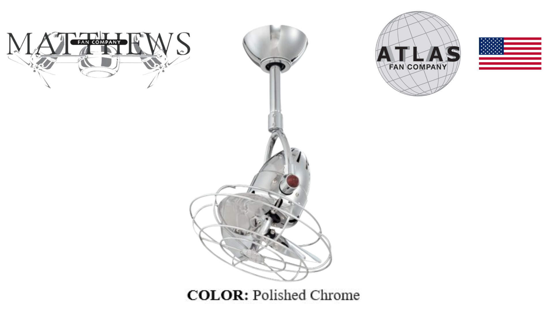Metal ceiling fan with silent motor and adjustable airflow