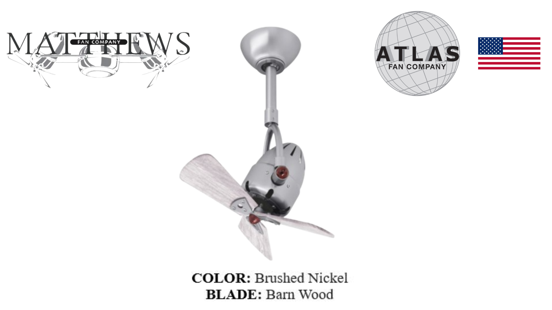 Wooden ceiling fan with retro design – space-saving and stylish solution for bedrooms and small rooms
