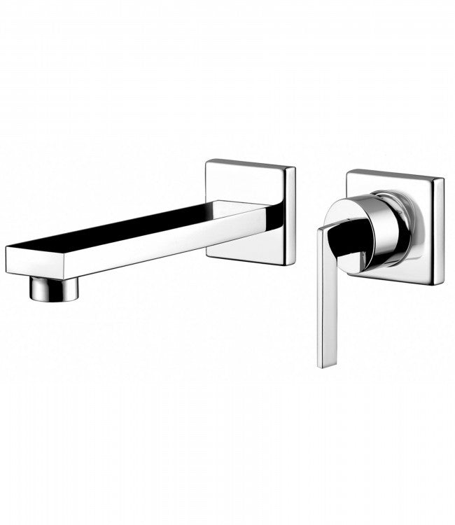 wall mounted basin mixer by Bongio Domino Q