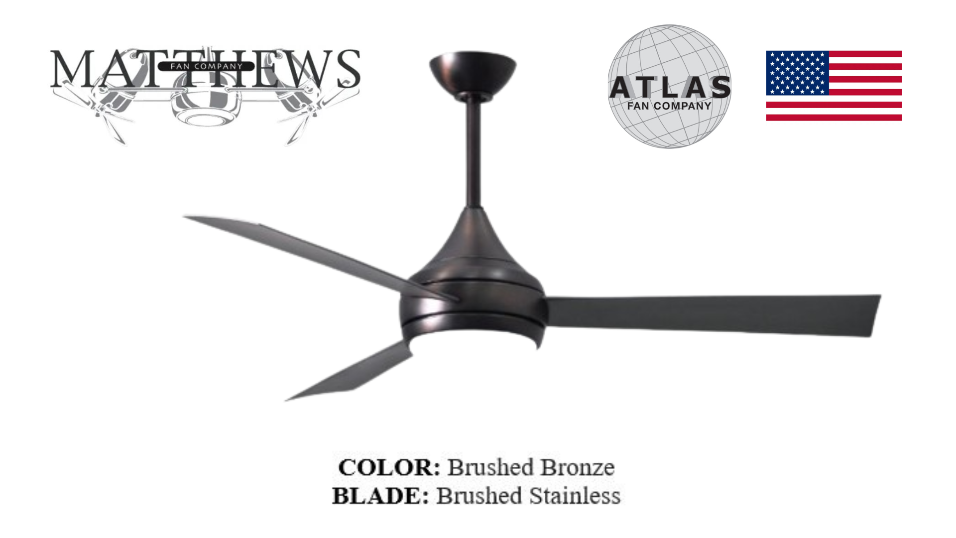 Designer brushed bronze ceiling fan with light and silent motor – modern airflow solution for luxury homes