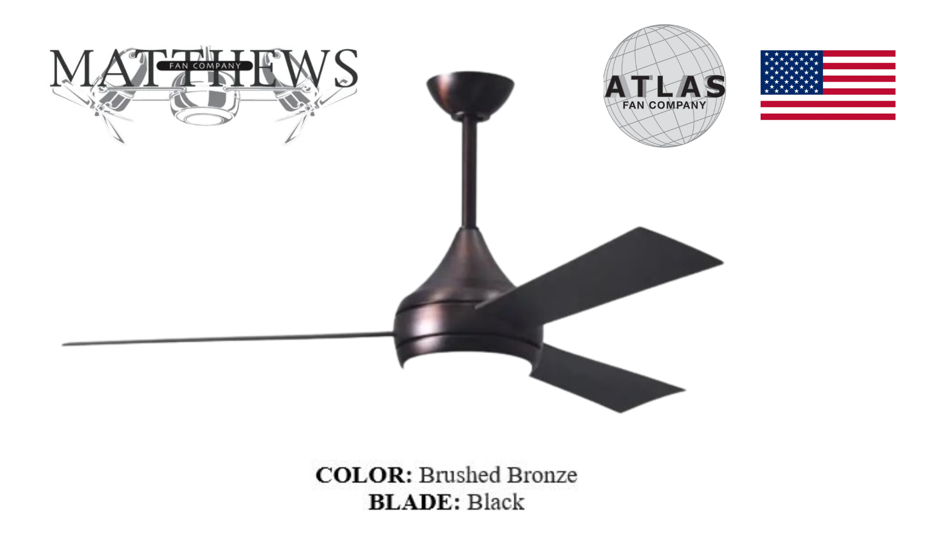 Brushed bronze ceiling fan with light and silent motor – modern airflow solution for luxury homes