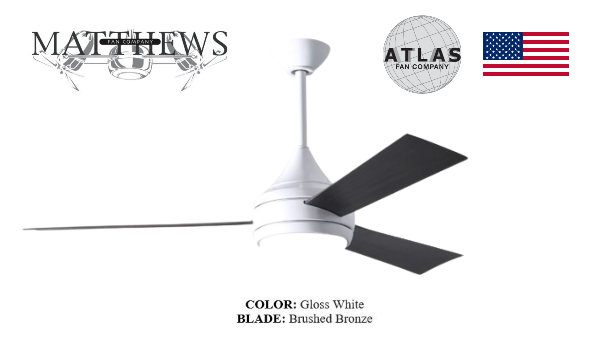 Donaire ceiling fan with remote – 3-blade LED fan for indoor/outdoor luxury spaces in Pakistan