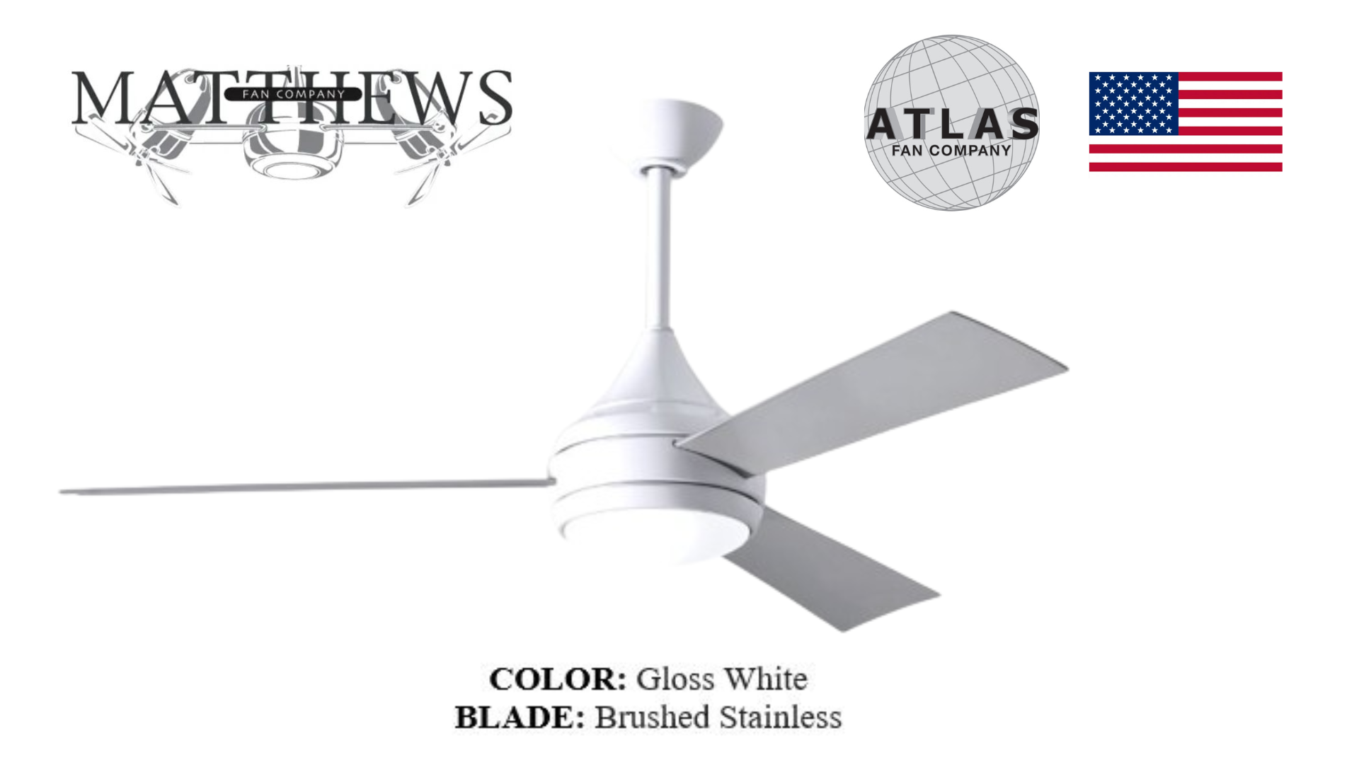 Modern ceiling fan with light and remote control – marine-grade fan for stylish homes
