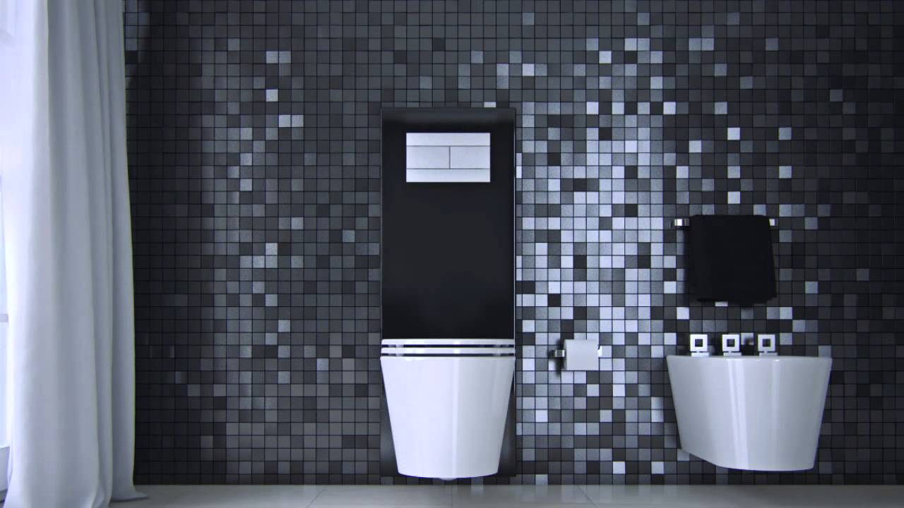 Easy Move flush tank black glass Pakistan, Modern black glass flush tank, Stylish Easy Move concealed tank, Durable black flush tank Pakistan, Premium Easy Move flush tank Pakistan,