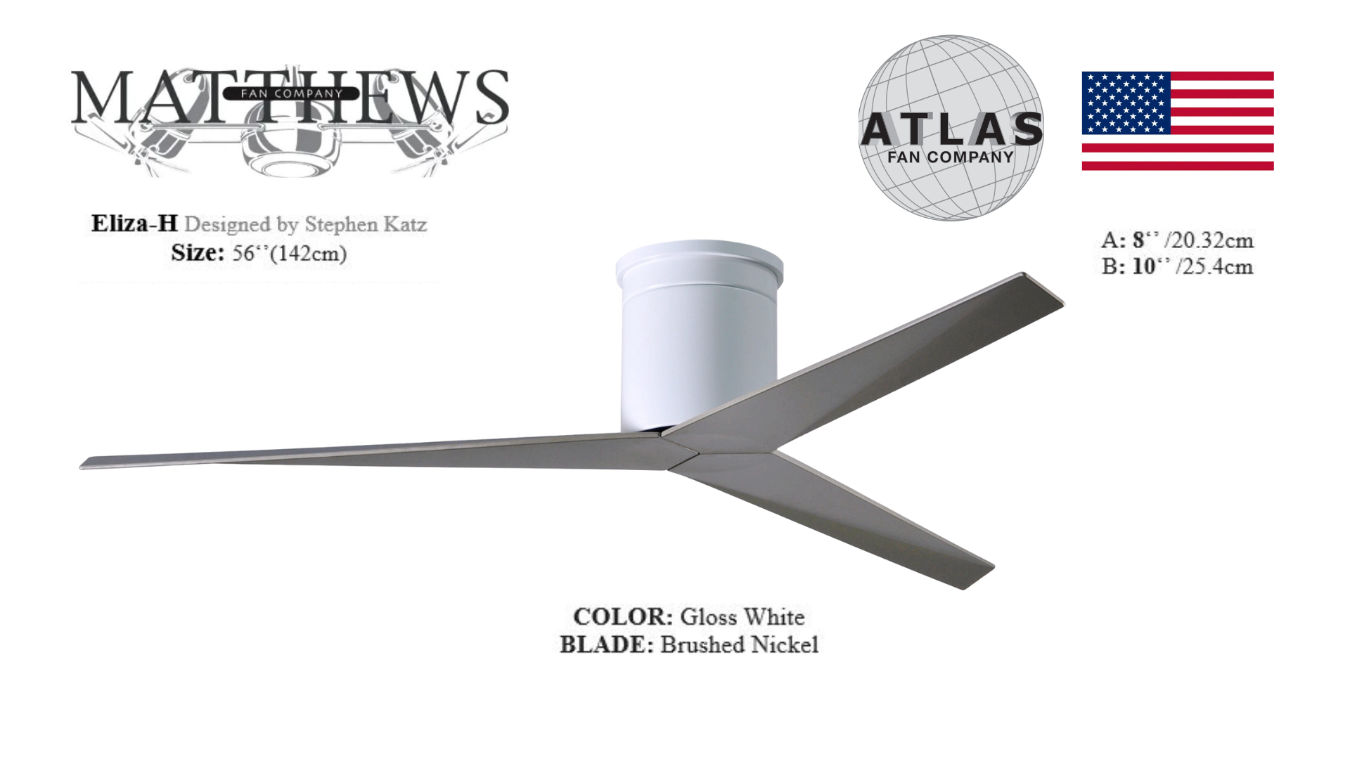 White ceiling fan – modern sculpted-blade white ceiling fan for interiors in Pakistan