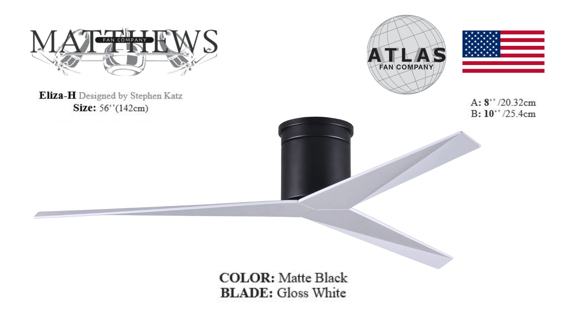 Black designer ceiling fan – modern 3-blade sculpted fan for luxury interiors in Pakistan