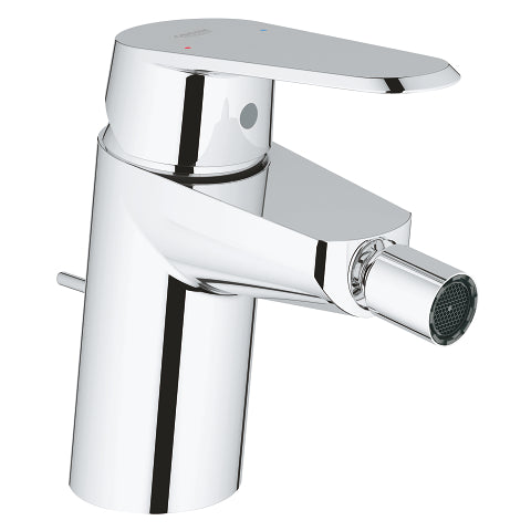 A silver-colored bidet mixer for a hot tub, featuring a sleek, modern design with a chrome finish.