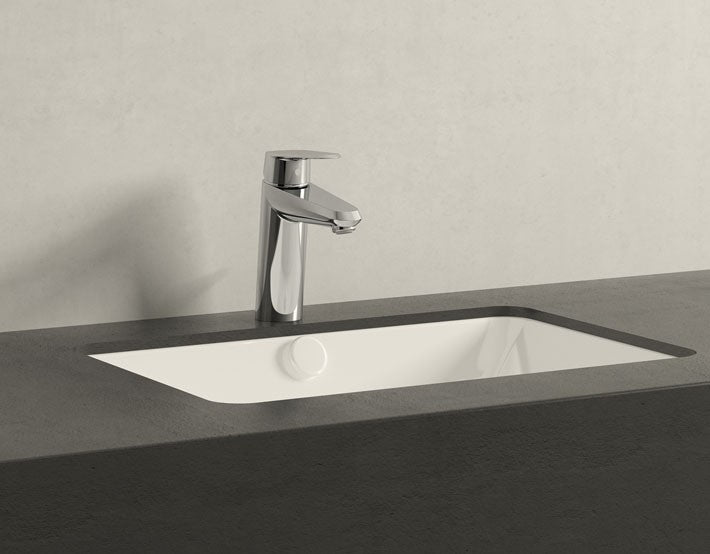 Grohe Eurodisc single lever basin mixer M-Size installed