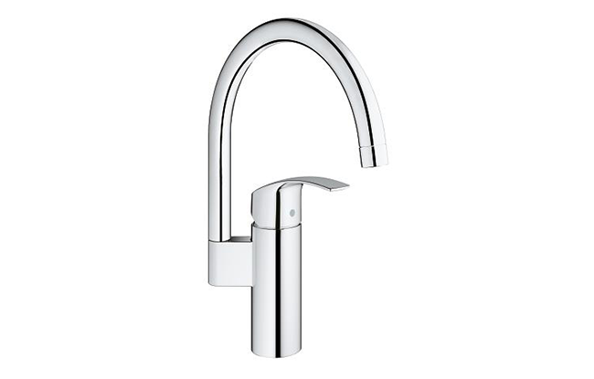 Eurosmart single-lever sink mixer Pakistan, Modern Eurosmart kitchen mixer tap, Sleek Grohe Eurosmart sink mixer Pakistan, Durable Eurosmart single lever mixer tap, Premium Grohe Eurosmart kitchen faucet Pakistan,