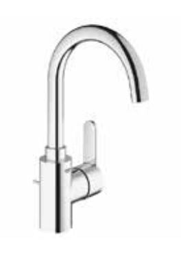 side lever basin mixer by Grohe Eurostyle