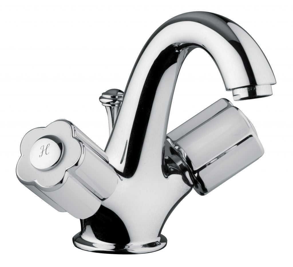 single hole basin tap by Bongio Fleur
