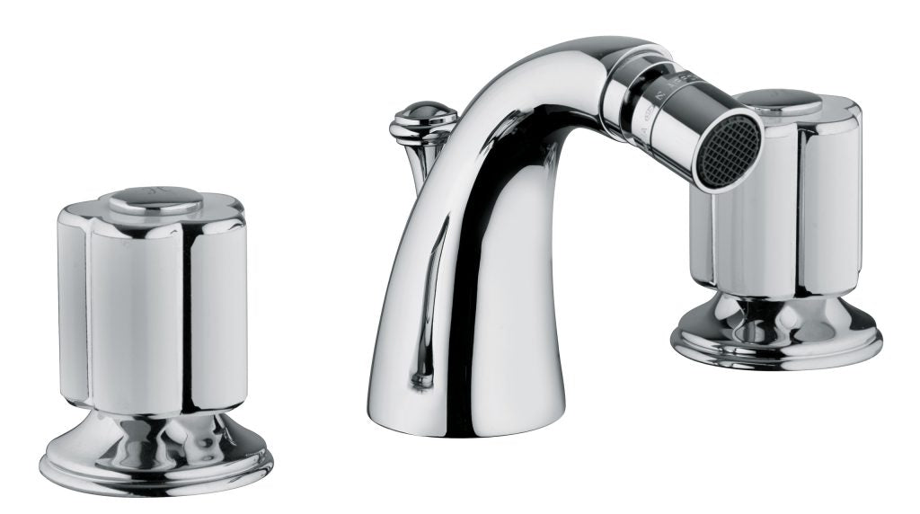 three hole bidet mixer by Bongio Fleur