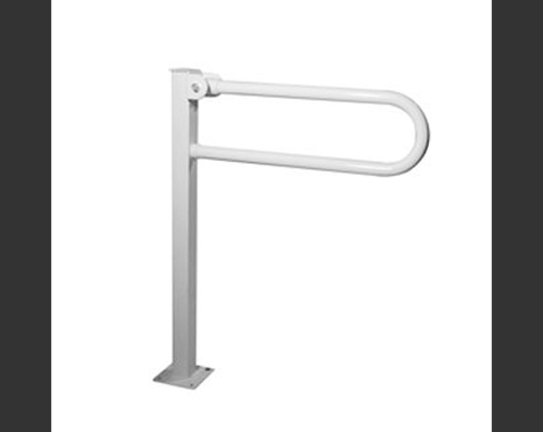 Floor-Mount Handicap Lift-Up Toilet Support by Sardars