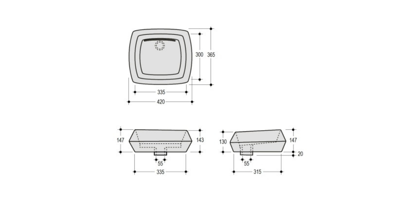 Vitruvit Pitone Nero basin – modern artistic basin for premium bathrooms in Pakistan