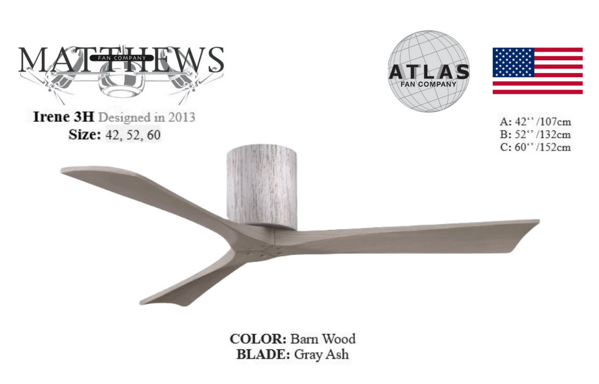 Barn wood fan – wooden ceiling fan for modern living rooms and lounges