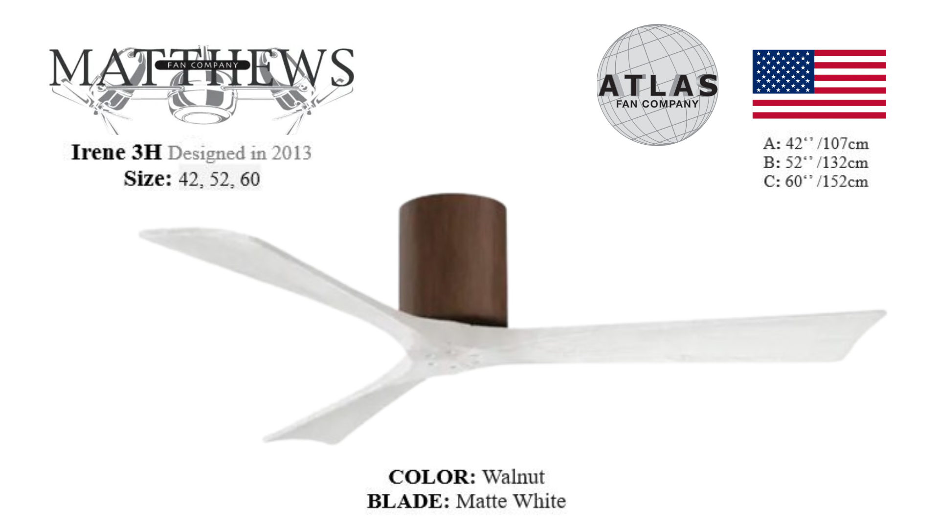 Designer walnut ceiling fan – premium modern fan for bedrooms and lounges
