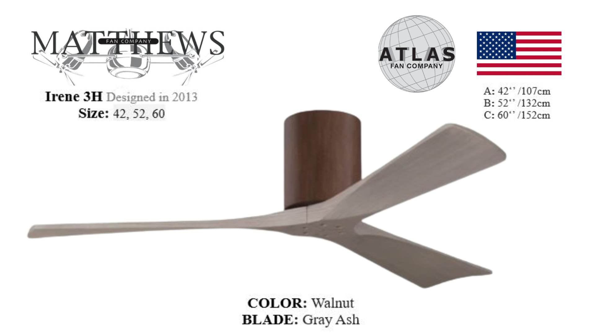 Designer walnut ceiling fan with burn wood blades – premium modern fan for bedrooms and lounges