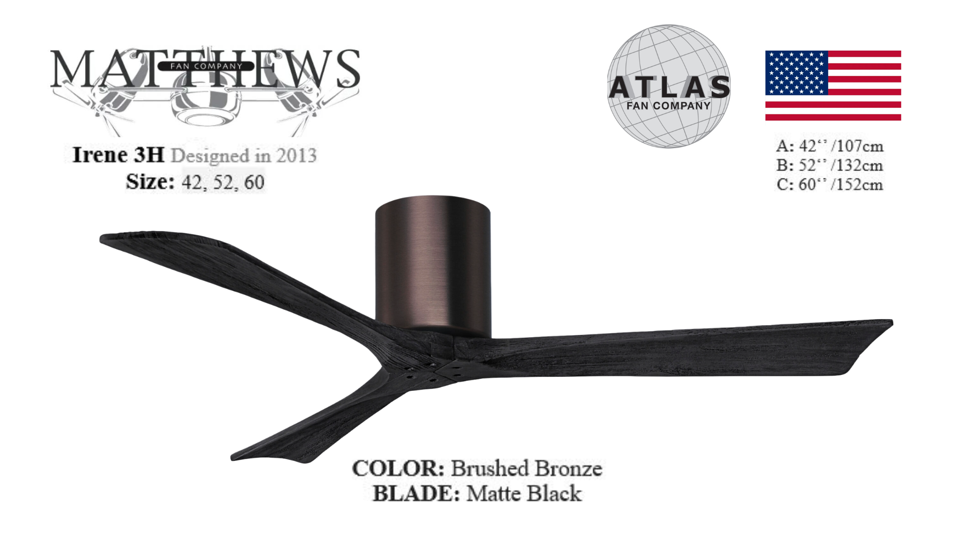 Brushed bronze outdoor ceiling fan with remote control β weather-resistant 3-blade fan for patios in Pakistan