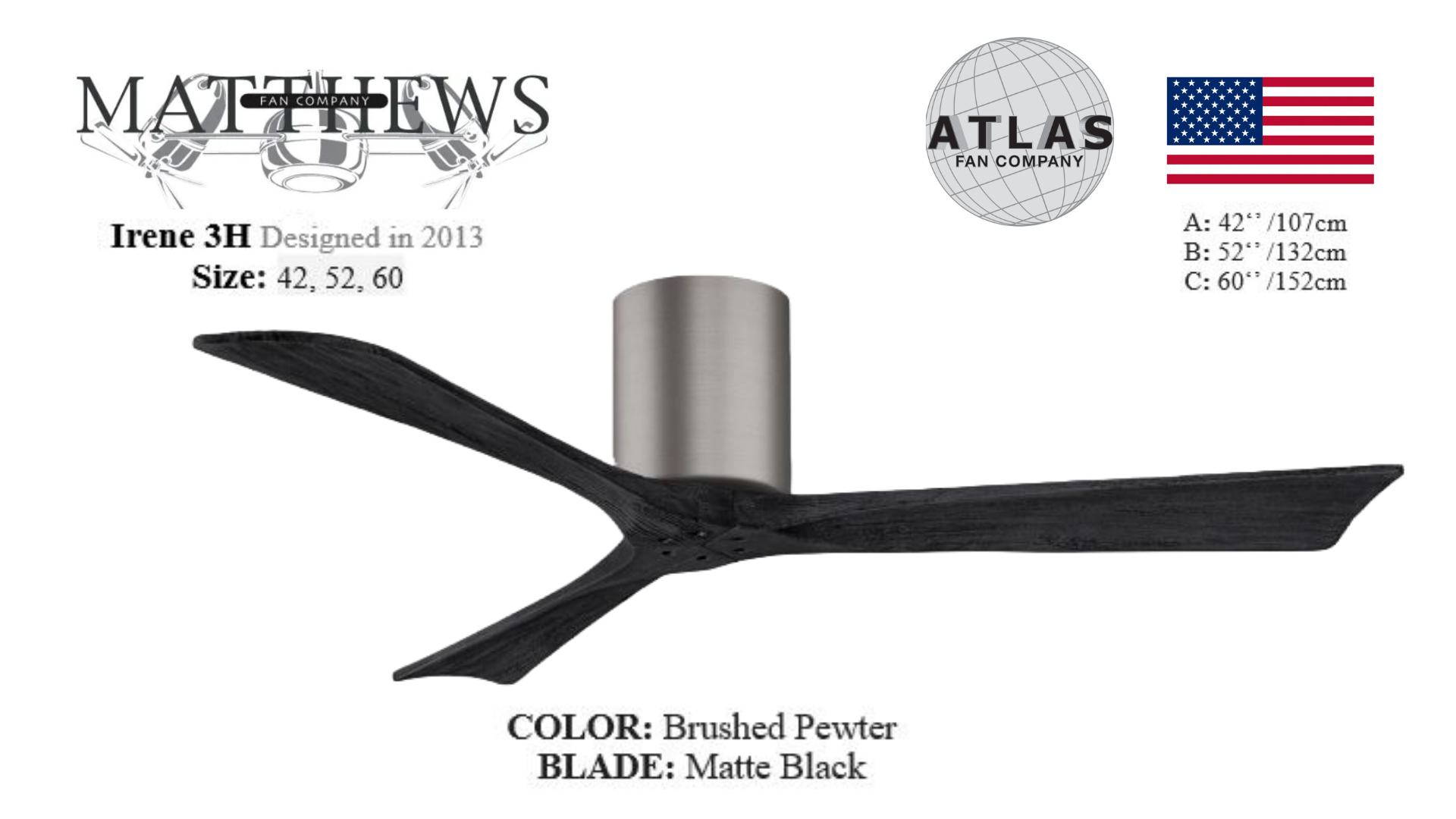 Modern ceiling fan with remote – 3-blade designer fan for stylish interiors in Pakistan
