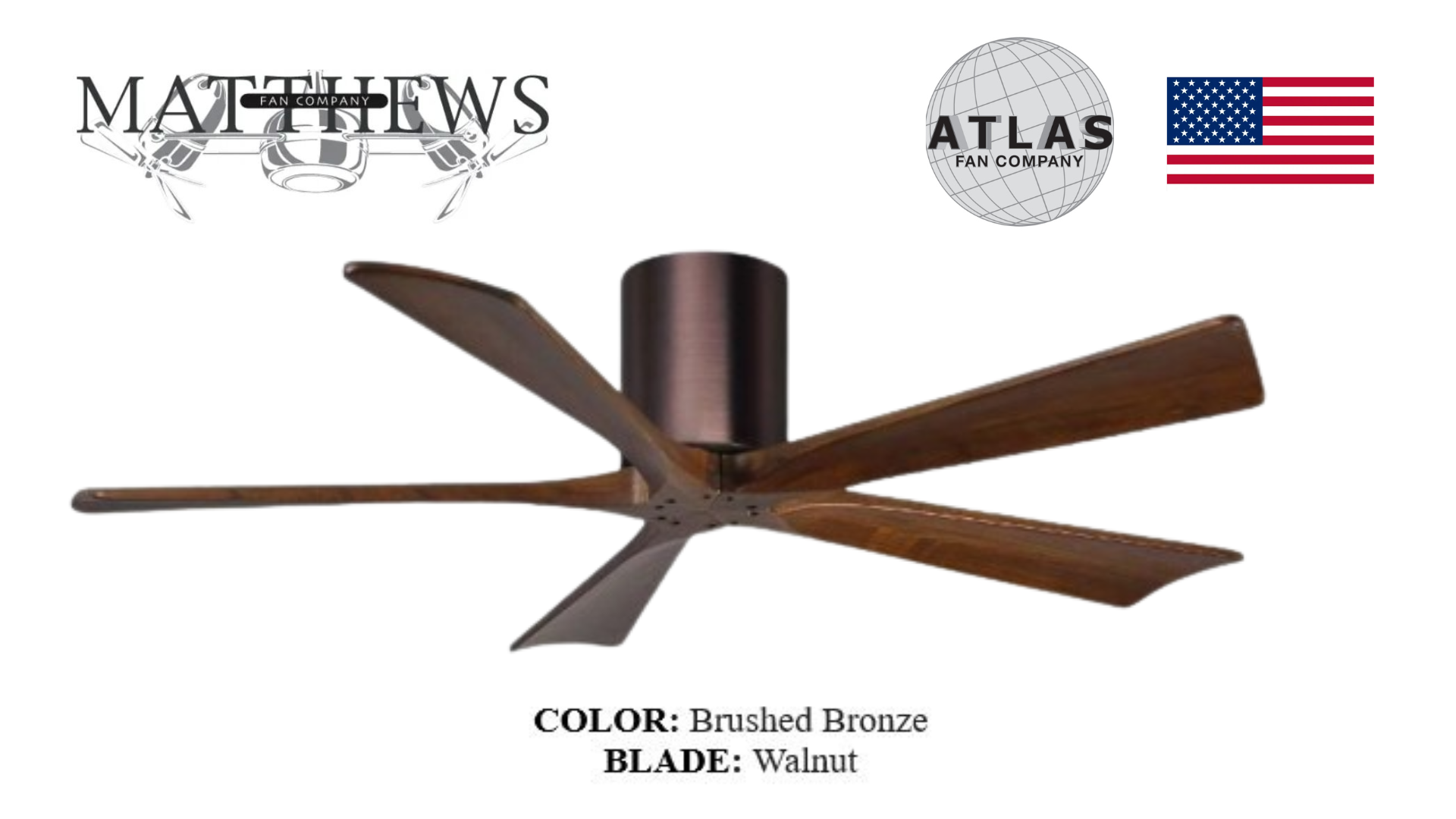Silent DC motor designer fan with brushed bronze finish – perfect for modern interiors