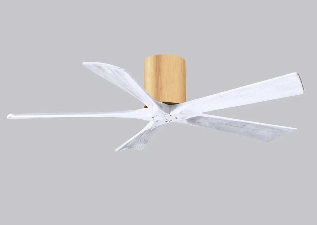 Irene 5H bronze ceiling fan with 52" walnut blades – modern luxury fan for stylish homes in Pakistan
