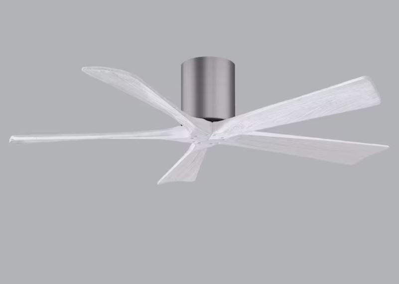 Irene 5H brushed pewter premium ceiling fan – silent low-profile fan for elegant homes in Pakistan