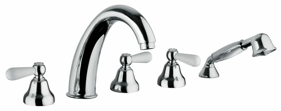 basin mixer with shower set by Bongio Latosca