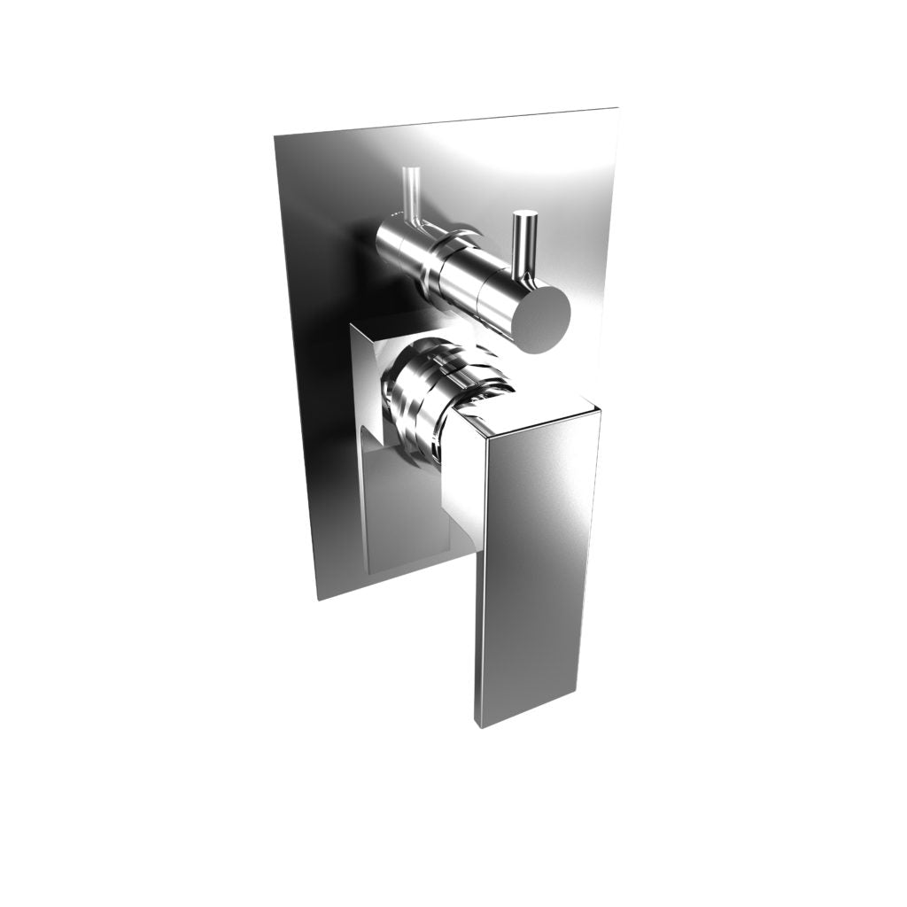 three-way shower mixer by Bongio Linea