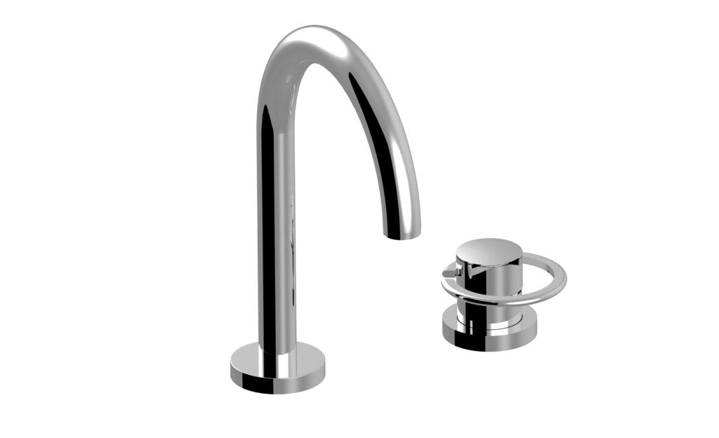 two holes basin mixer by Bongio Linea