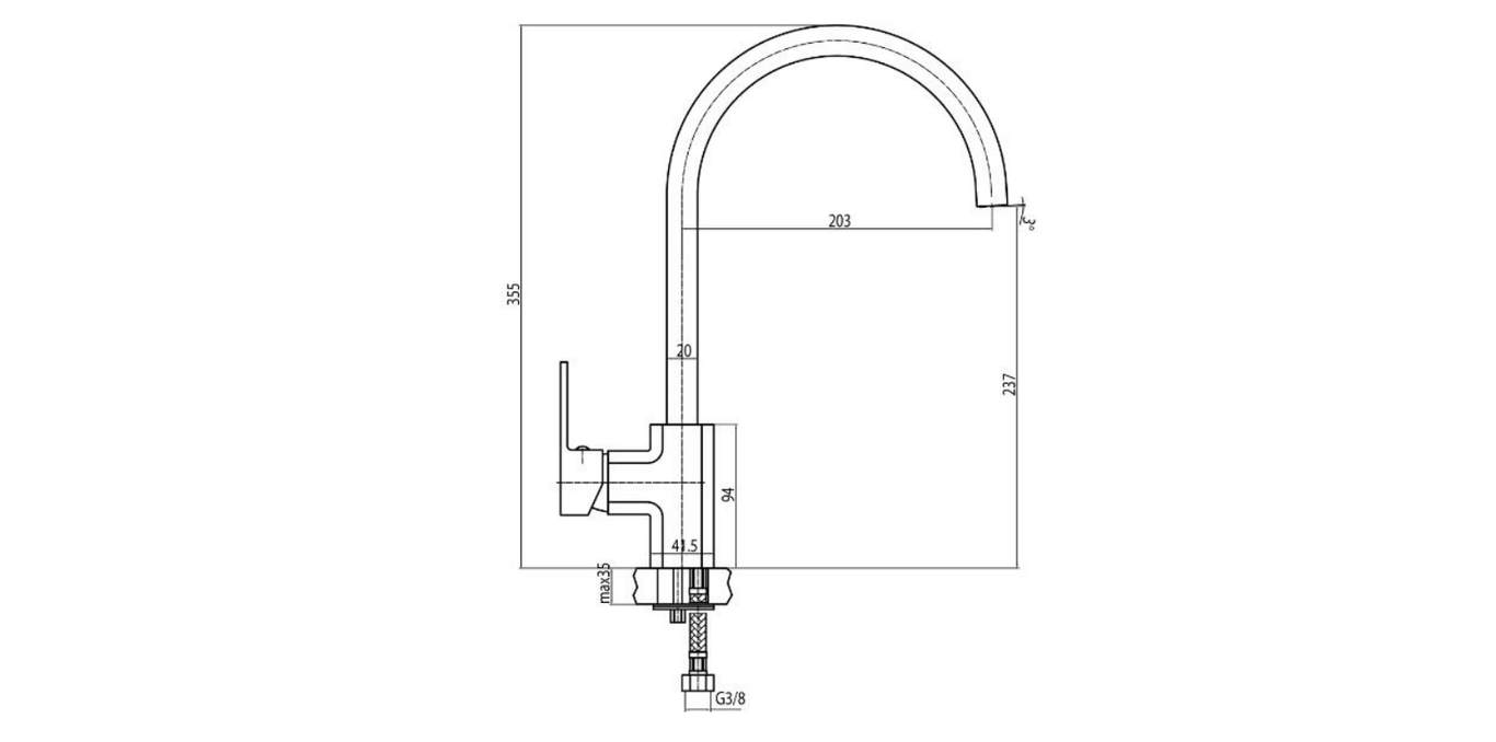 Loft standing kitchen mixer Pakistan, Minimalist Loft kitchen mixer tap, Modern Loft kitchen faucet standing mixer, Durable Loft kitchen mixer Pakistan, Premium Loft standing kitchen tap Pakistan,