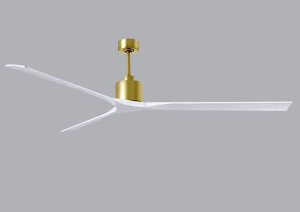 Nan XL brushed brass ceiling fan with 3 blades – luxury imported fan for homes in Pakistan,
Silent motor premium ceiling fan in brushed brass finish – ideal for modern interiors