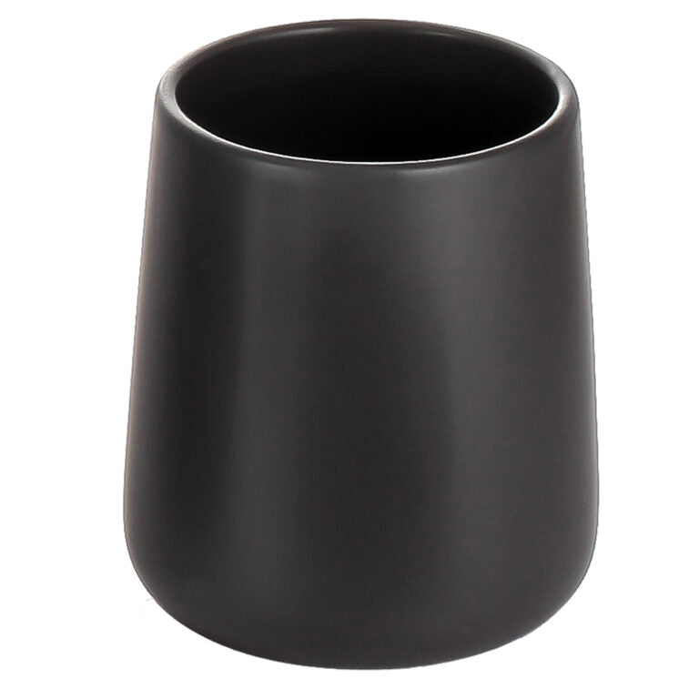 Luxury Nero black cosmetic bathroom tumbler in best price.