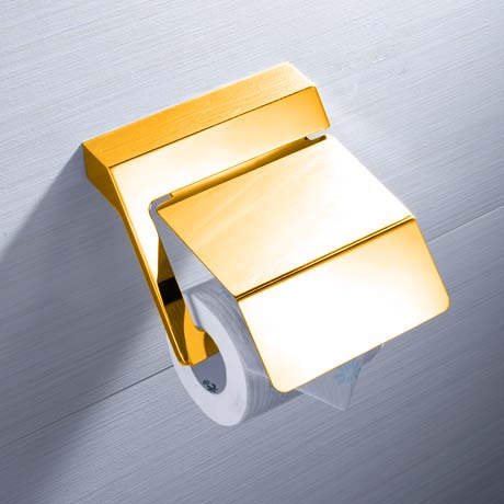 A luxury bathroom accessory toilet paper holder to hold paper for toilet.