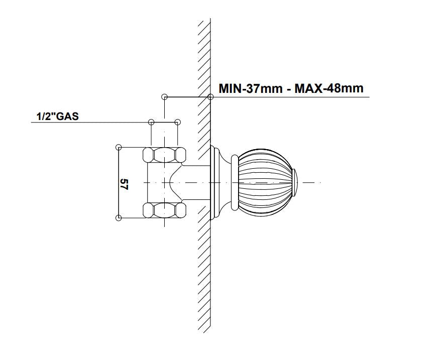 Rivoli Concealed Faucet 05500 concealed faucet Pakistan