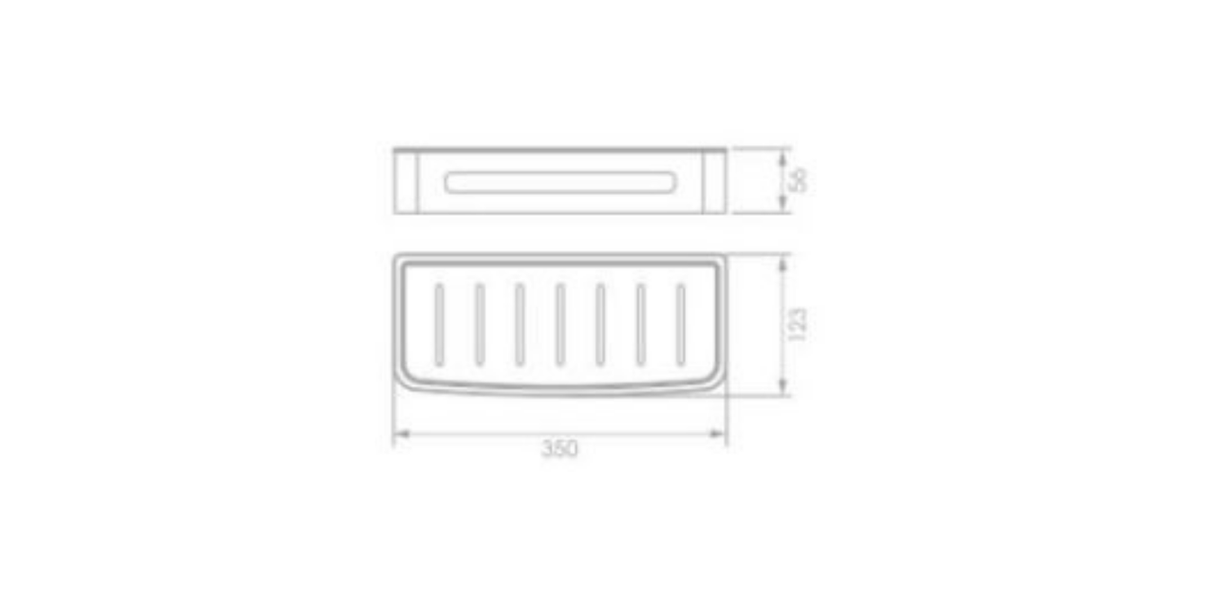 Modern Single Shower Basket by Sardars