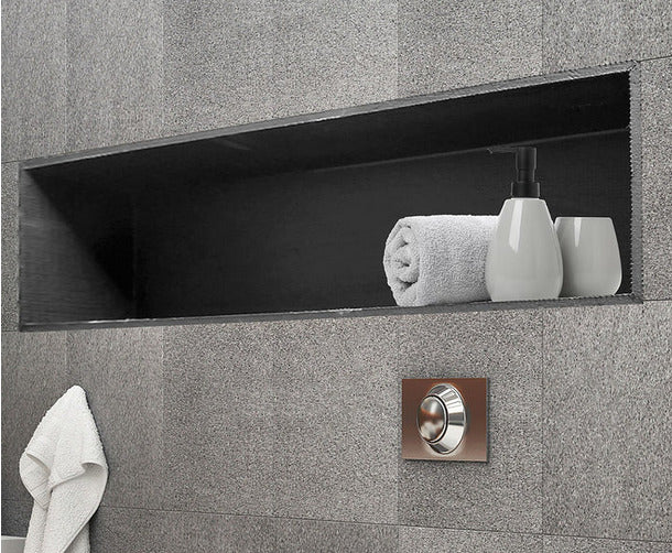 Modern Built-In Shower Niche for Bathroom Storage