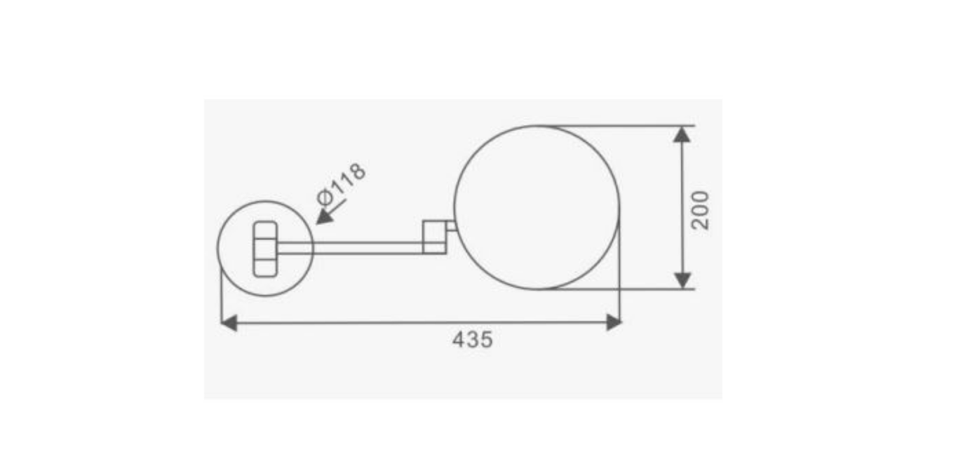 Wall Mounted Cosmetic Mirror R in Pakistan – Sardars Bathroom Accessory