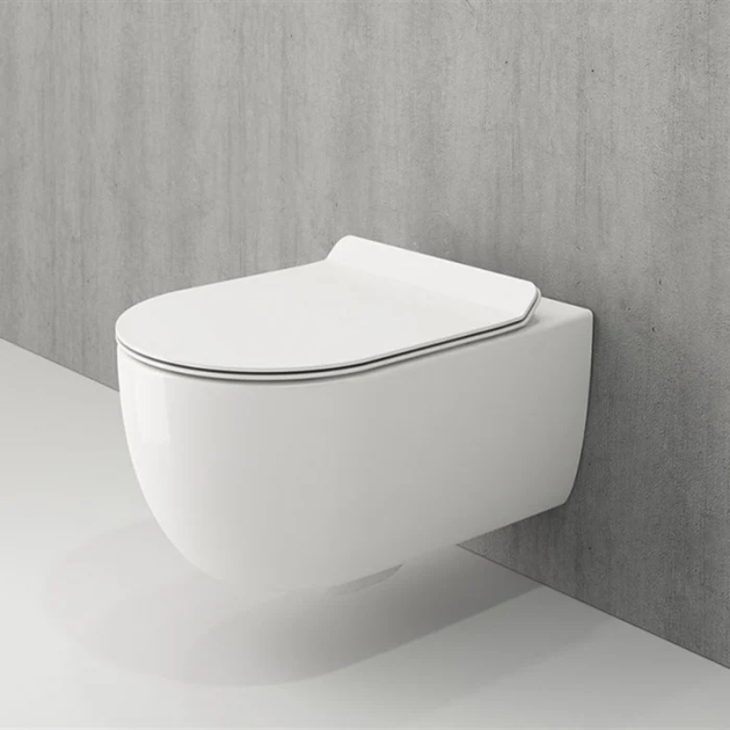 Bocchi V-Tondo wall mounted toilet installed in premium bathroom Pakistan — 4 finishes, Sardar & Co Rawalpindi