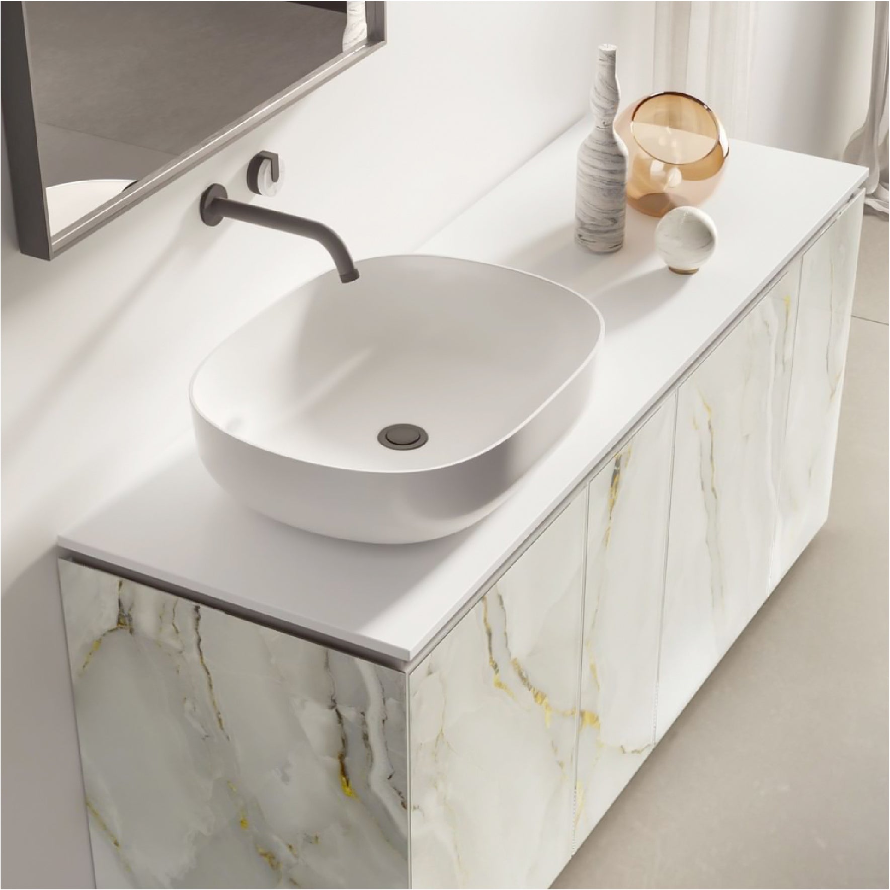 countertop washbasin luxury bathroom fitting