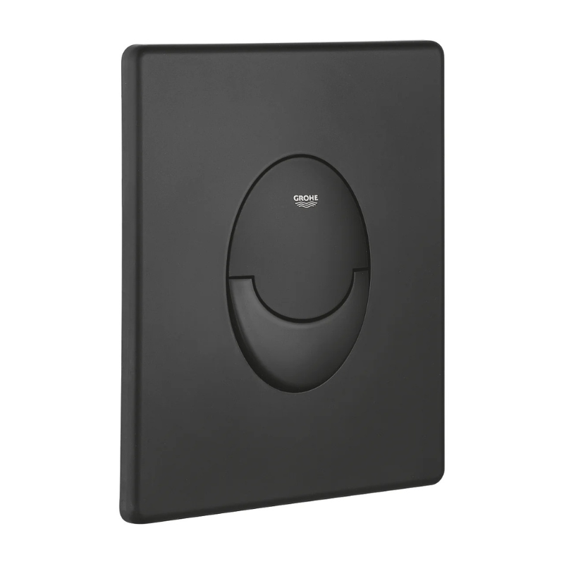 Grohe Skate Air flush plate Black — dual-flush actuator plate Pakistan, Sardar & Co Rawalpindi