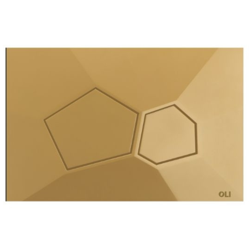 OLI VORONOI sculptural flush plate Arabic Stone — Voronoi pattern Pakistan, Sardar & Co Rawalpindi