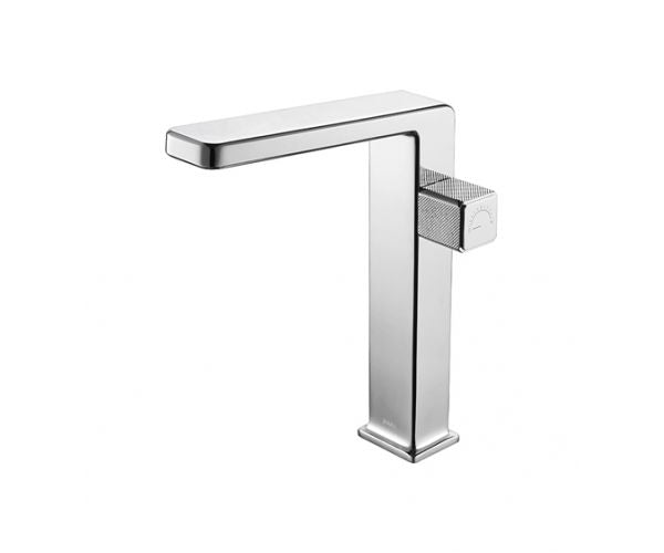 OMSA FL8170A luxury bathroom tap chrome PVD finish — deck-mounted single-lever, article FL8170A, Sardars Pakistan