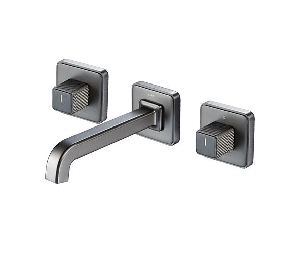 OMSA FL8240C concealed wall-mounted basin faucet Gunmetal PVD finish — article FL8240C, exclusively at Sardars Pakistan