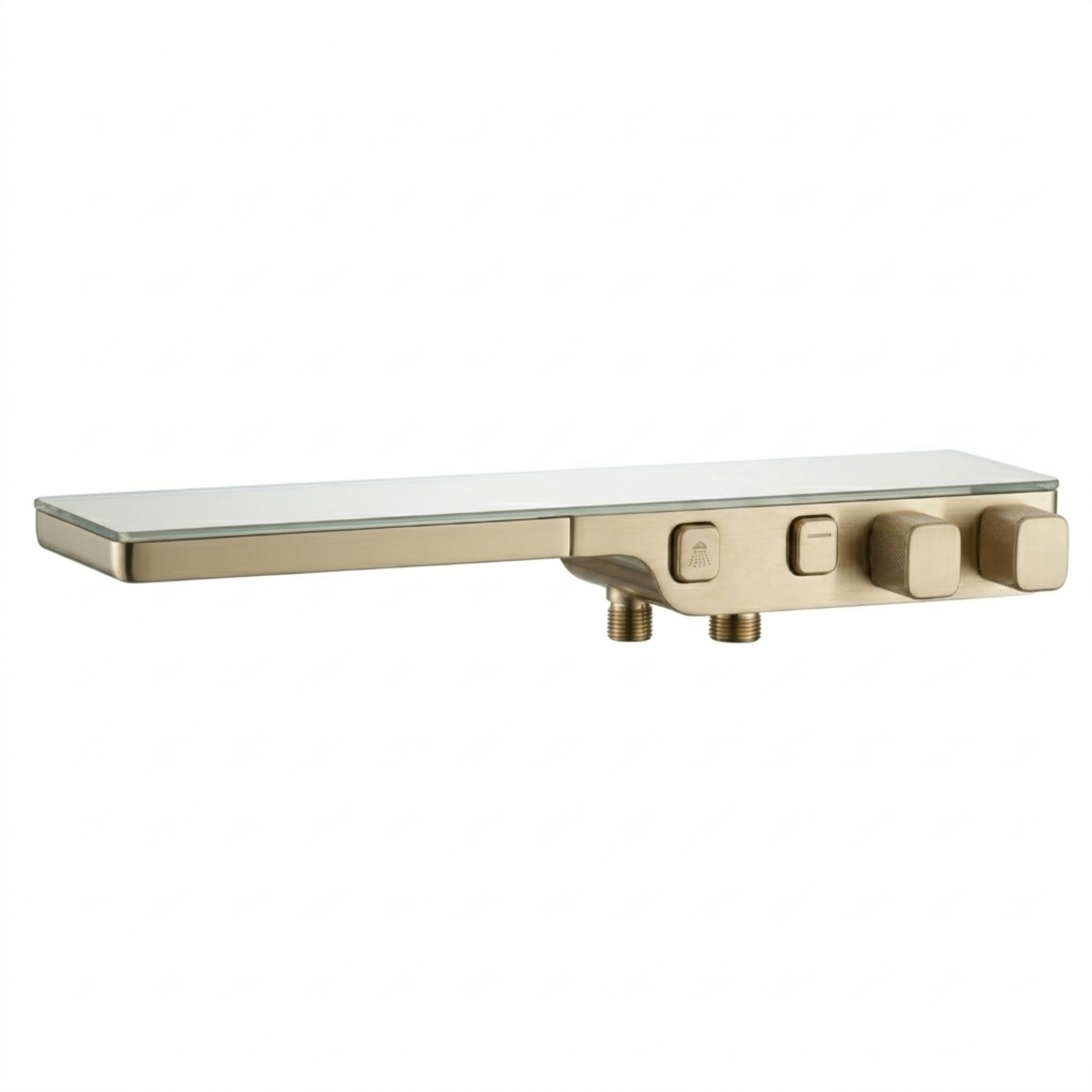 OMSA HL8476 concealed thermostatic shower Champagne Gold PVD — in-wall shower system, Sardar & Co Pakistan