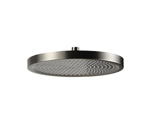 OMSA HR344 overhead shower Gunmetal PVD — modern round shower head Pakistan, Sardar & Co Rawalpindi